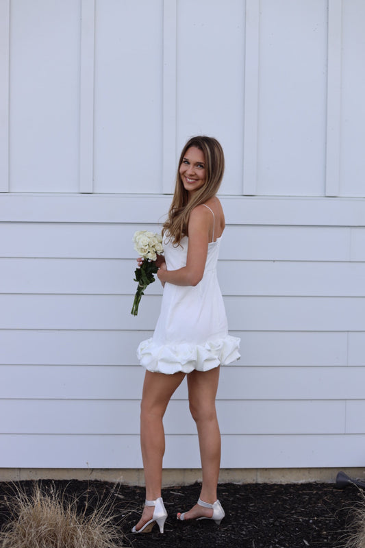 Summer Bride Ruffle Dress